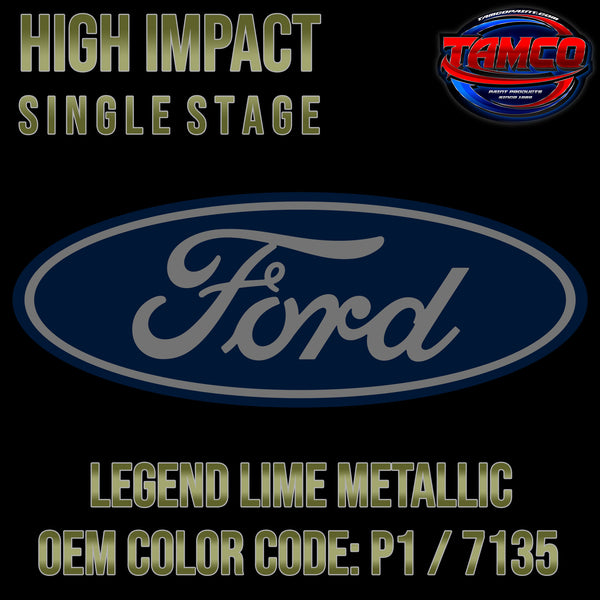 Ford Legend Lime Metallic | P1 / 7135 | 2005-2006 | OEM High Impact Single Stage