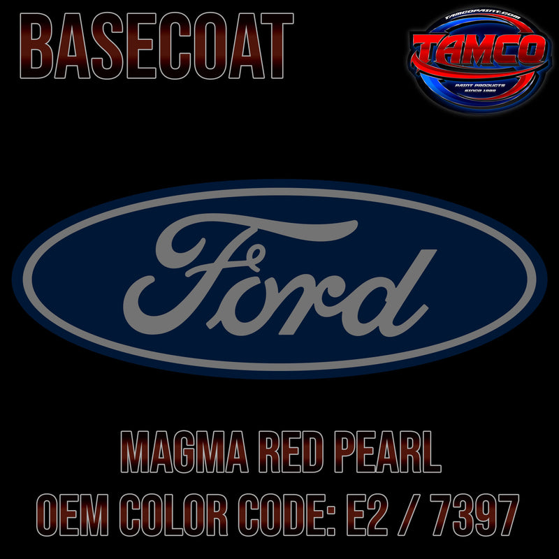 Ford Magma Red Pearl | E2 / 7397 | 2018-2020 | OEM Basecoat