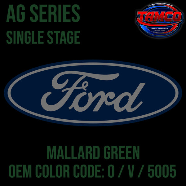Ford Mallard Green | O / V / 5005 | 1971-1977 | OEM AG Series Single Stage