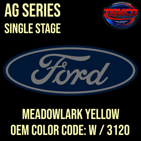 Ford Meadowlark Yellow | W / 3120 | 1968-1970 | OEM AG Series Single Stage