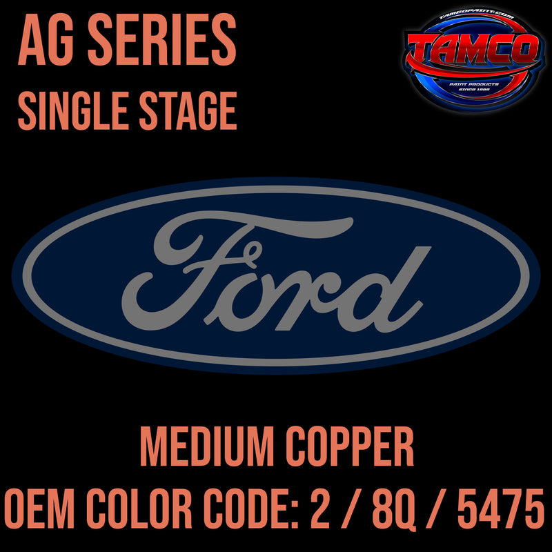 Ford Medium Copper | 2 / 8Q / 5475 | 1977-1978 | OEM AG Series Single Stage