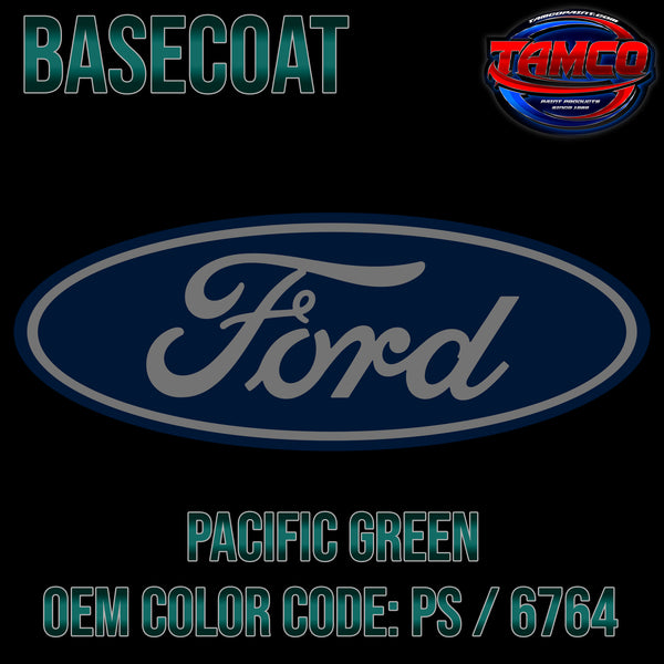 Ford Pacific Green | PS / 6764 | 1996-1998 | OEM Basecoat