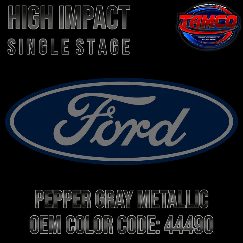 Ford Pepper Gray Metallic | 44490 | 1967 | OEM High Impact Single Stage