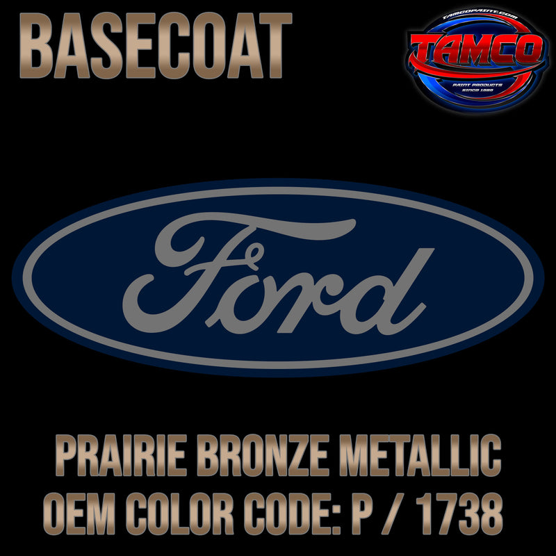Ford Prairie Bronze Metallic | P / 1738 | 1964-1965 | OEM Basecoat