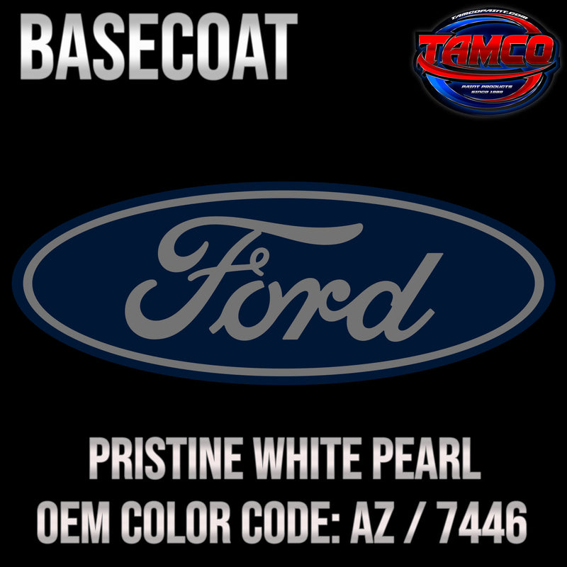 Ford Pristine White Pearl | AZ / 7446 | 2020-2022 | OEM Tri-Stage Basecoat