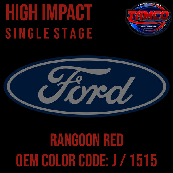 Ford Rangoon Red | J / 1515 | 1961-1979 | OEM High Impact Single Stage