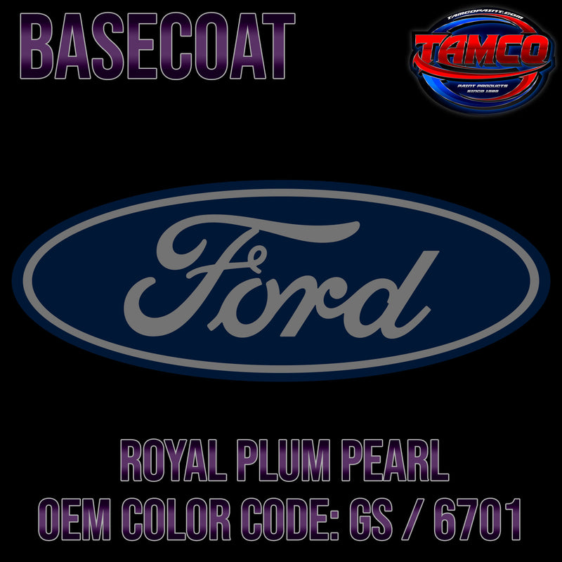 Ford Royal Plum Pearl | GS / 6701 | 1996-1997 | OEM Basecoat