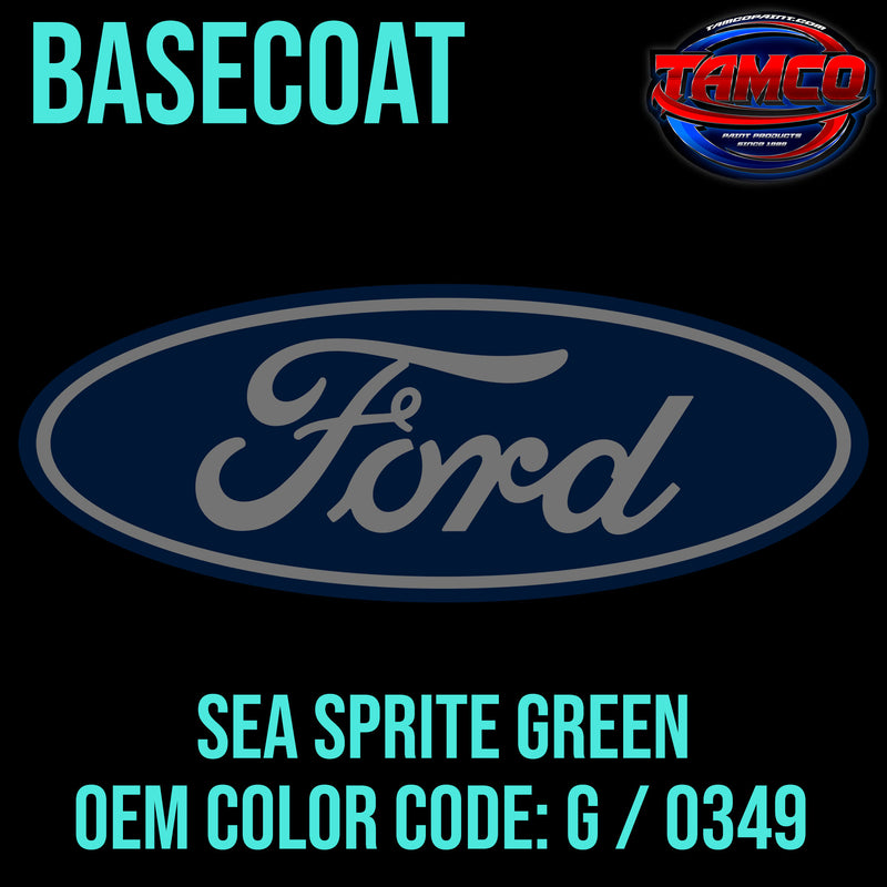 Ford Sea Sprite Green | G / 0349 | 1955-1956 | OEM Basecoat