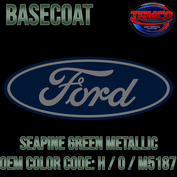 Ford Seapine Green Metallic | H / O / M5187 | 1972-1973 | OEM Basecoat