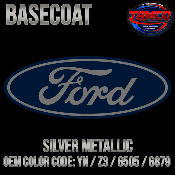 Ford Silver Metallic | YN / Z3 / 6505 / 6879 | 1991-2011 | OEM Basecoat