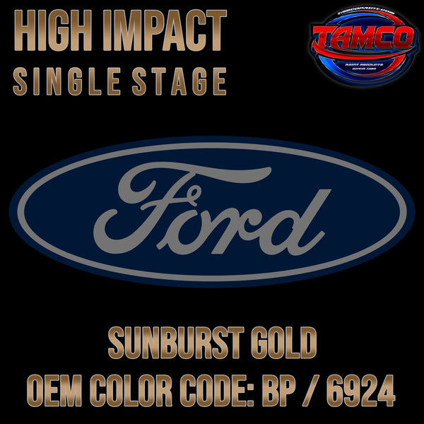 Ford Sunburst Gold | BP / 6924 | 1999-2001 | OEM High Impact Single Stage
