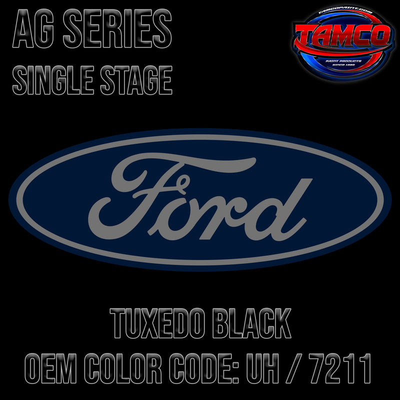 Ford Tuxedo Black | UH / 7211 | OEM AG High Impact Single Stage