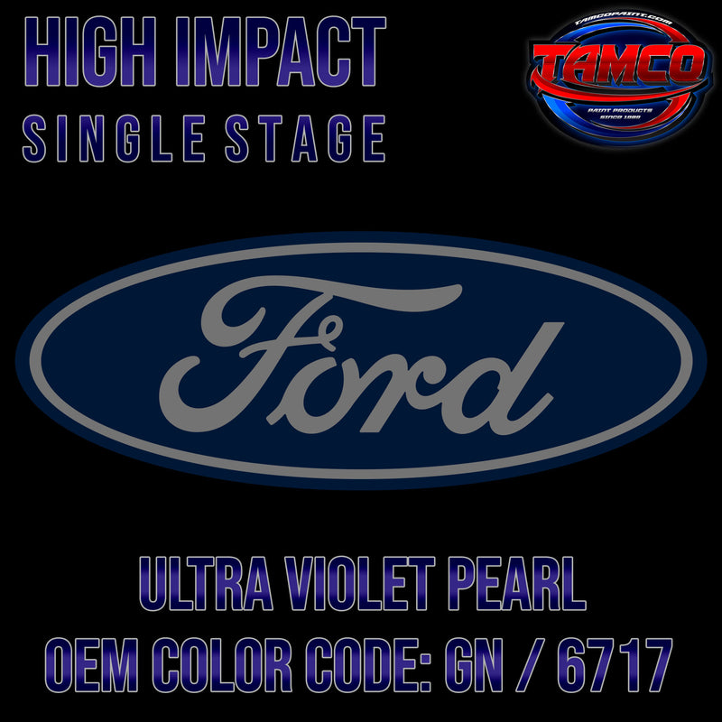 Ford Ultra Violet Pearl | GN / 6717 | 1995-1996 | OEM High Impact Single Stage