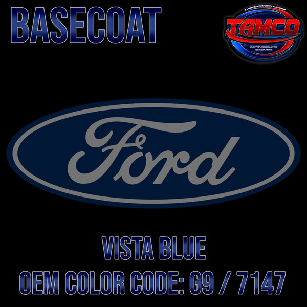 Ford Vista Blue | G9 / 7147 | 2006-2011 | OEM Basecoat