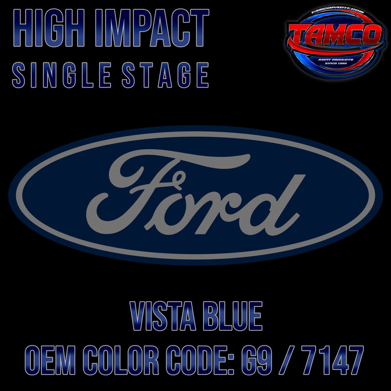 Ford Vista Blue | G9 / 7147 | 2006-2011 | OEM High Impact Single Stage