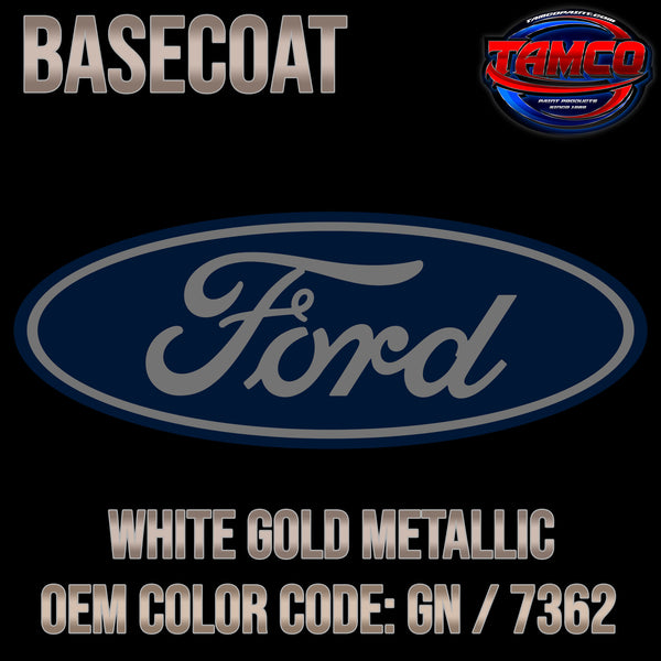 Ford White Gold Metallic | GN / 7362 | 2017-2020 | OEM Basecoat