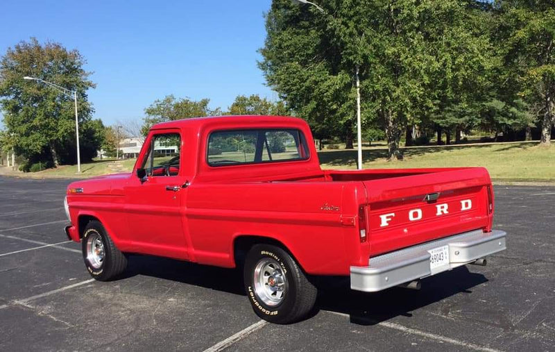 Ford Candy Apple Red Car