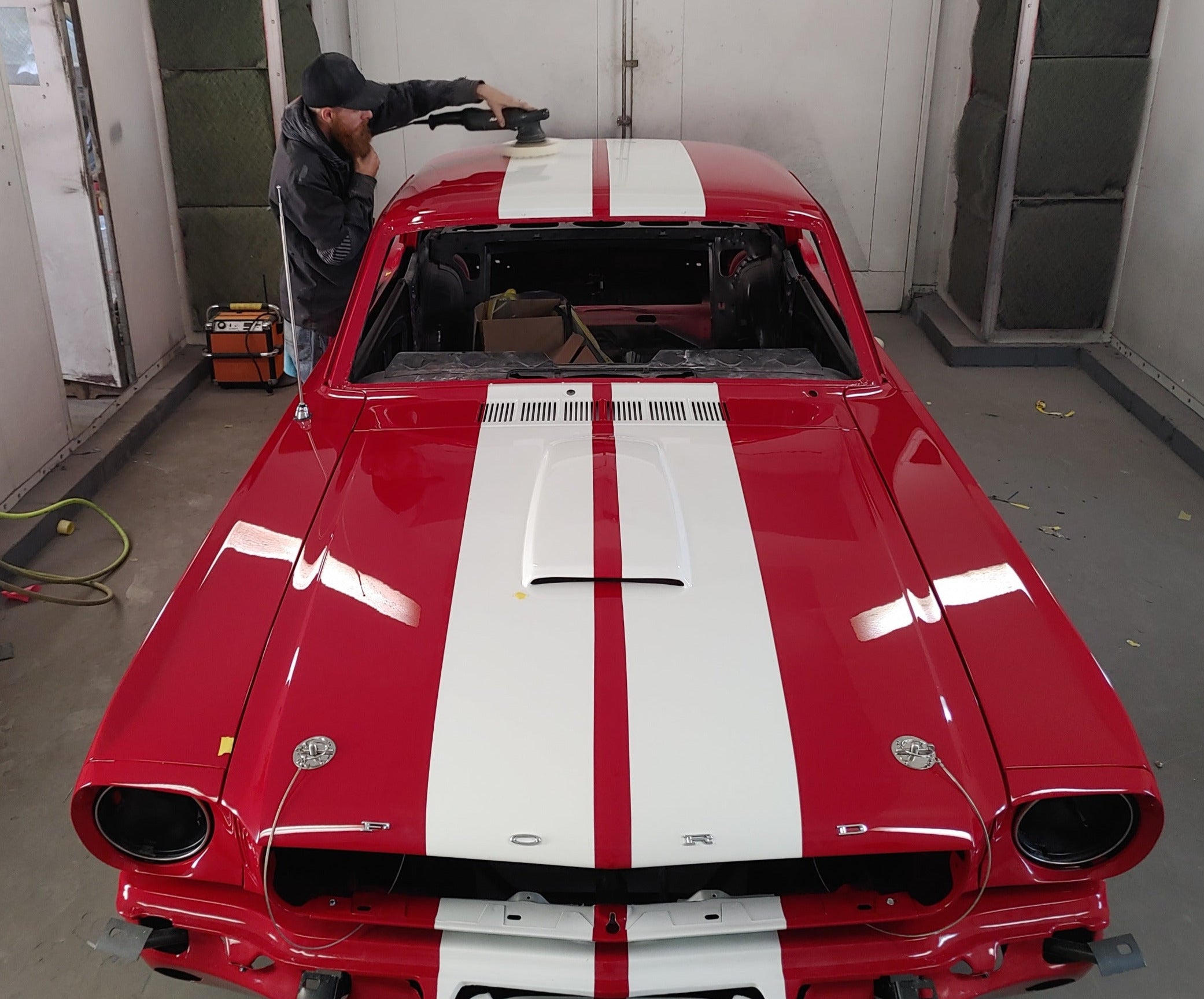 Ford Candy Apple Red Car