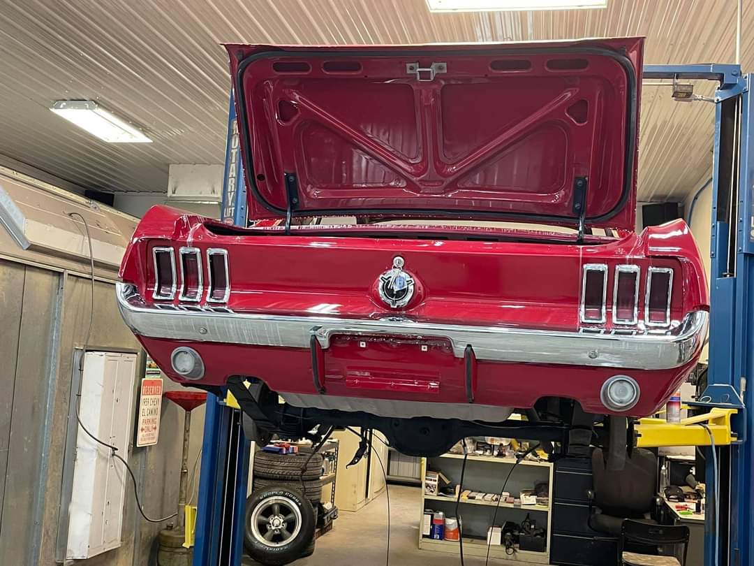 Ford Candy Apple Red Car