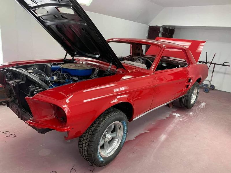 Ford Candy Apple Red Car