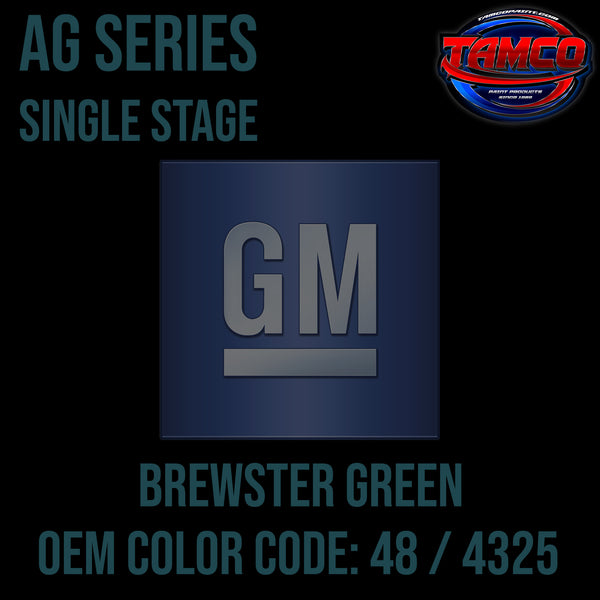 GM Brewster Green | 48 / 4325 | 1973 | OEM AG Series Single Stage