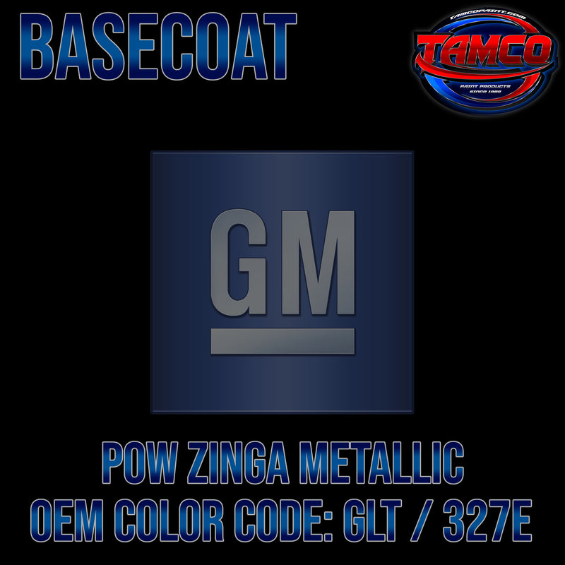 GM Pow Zinga Metallic | GLT / 327E | 2020-2023 | OEM Basecoat