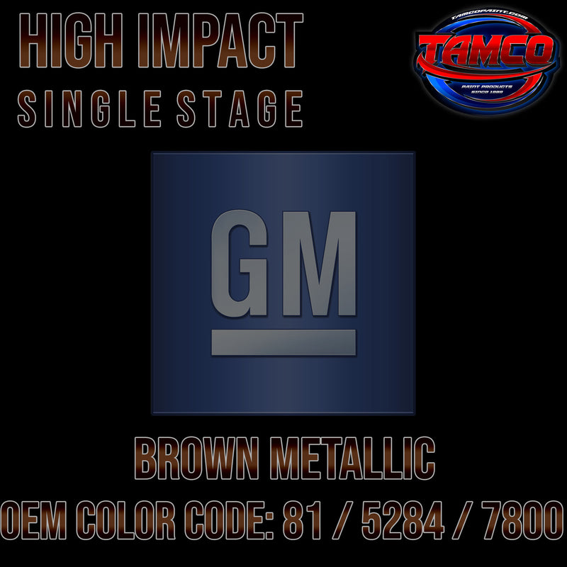 GM Brown | 81 / 5284 / 7800 | 1977-1980 | OEM High Impact Single Stage