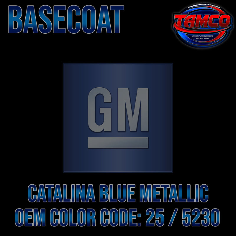 GM Catalina Blue Metallic | 25 / 5230 | 1974-1976 | OEM Basecoat
