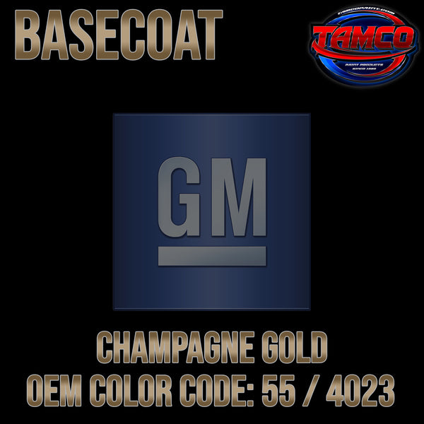 GM Champagne Gold | 55 / 4023 | 1970-1971 | OEM Basecoat