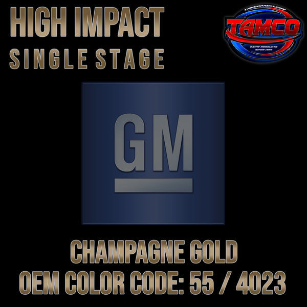 GM Champagne Gold | 55 / 4023 | 1970-1971 | OEM High Impact Series Single Stage