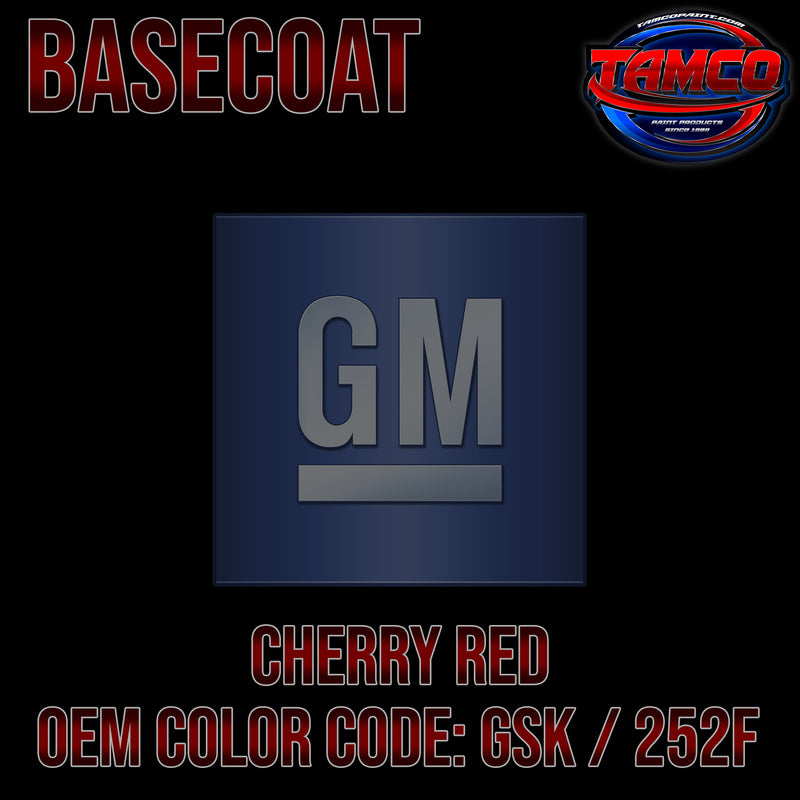 GM Cherry Red | GSK / 252F | 2021-2022 | OEM Basecoat