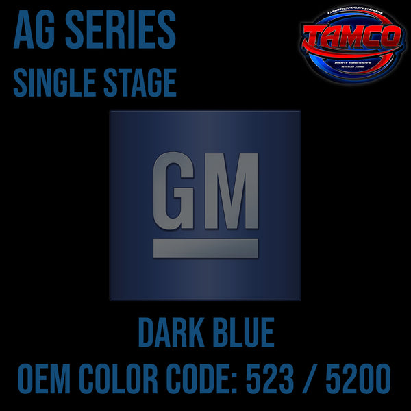 GM Dark Blue | 523 / 5200 | 1971-1974 | OEM AG Series Single Stage