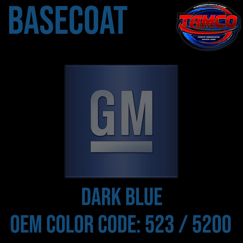 GM Dark Blue | 523 / 5200 | 1971-1974 | OEM Basecoat