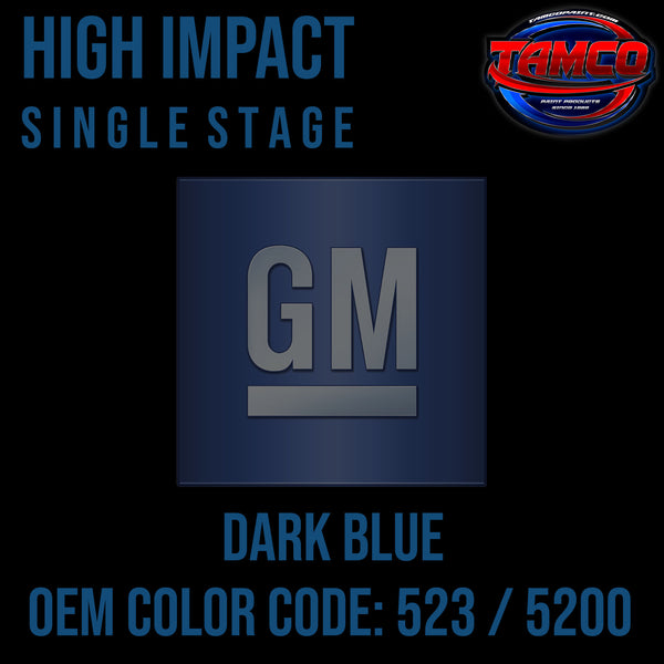 GM Dark Blue | 523 / 5200 | 1971-1974 | OEM High Impact Single Stage