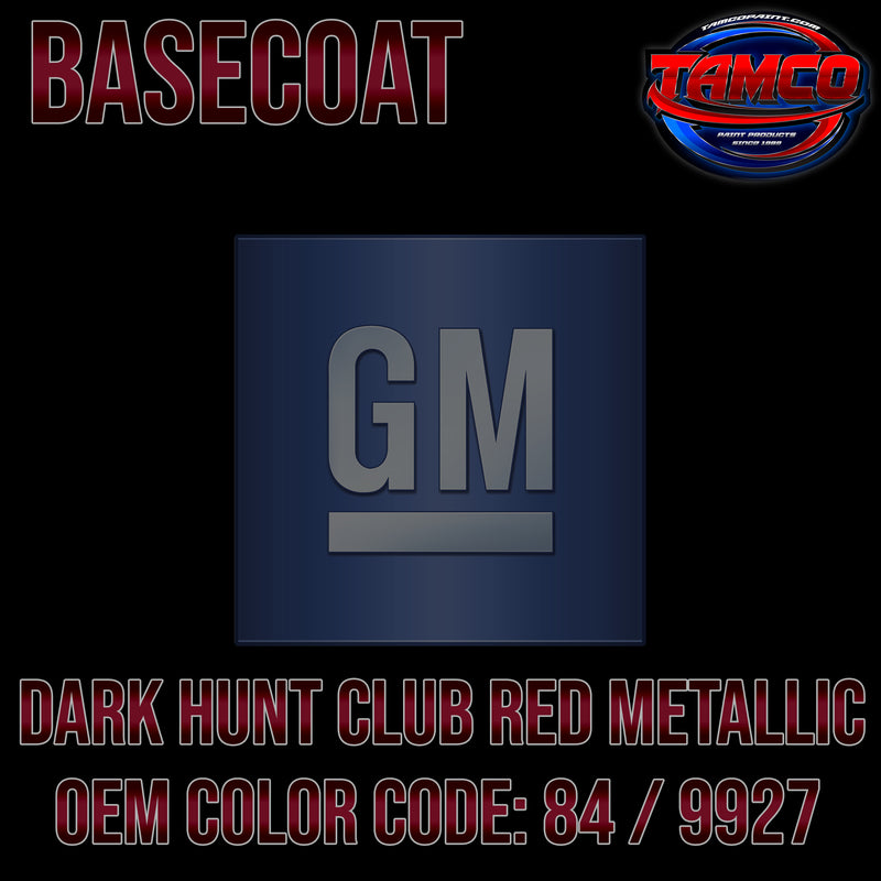 GM Dark Hunt Club Red Metallic | 84 / 9927 | OEM Basecoat