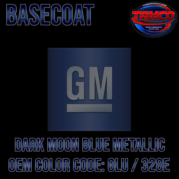 GM Dark Moon Blue Metallic | GLU / 328E | 2020-2021 | OEM Basecoat