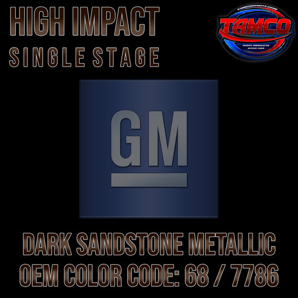 GM Dark Sandstone Metallic | 68 / 7786 | 1967 | OEM High Impact Series Single Stage