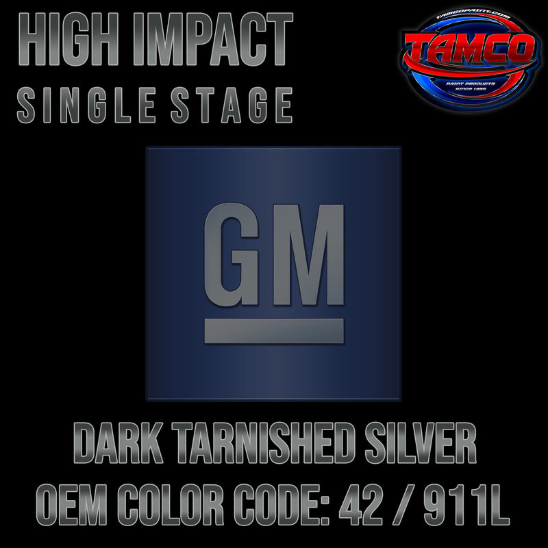 GM Dark Tarnished Silver Metallic | 42 / 911L | 2004-2013 | OEM High Impact Single Stage