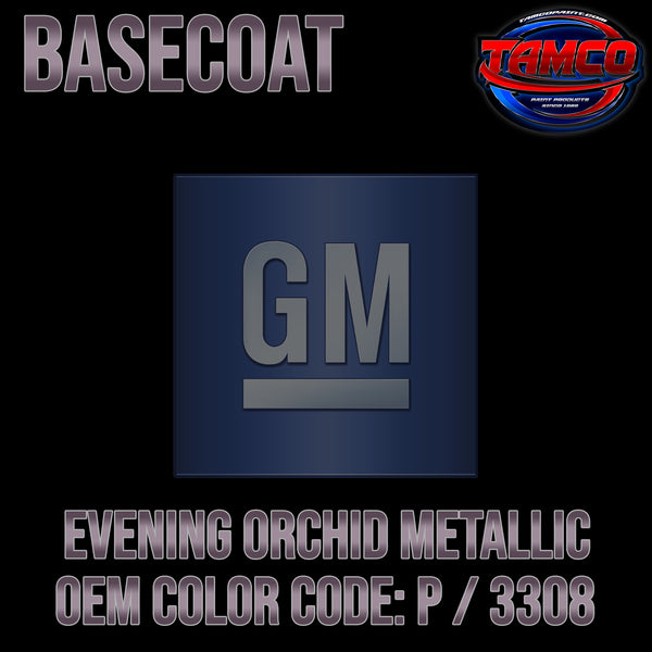 GM Evening Orchid Metallic | P / 3308 | 1965 | OEM Basecoat