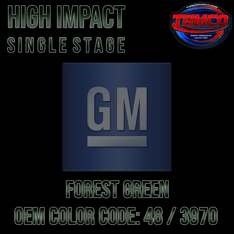 GM Forest Green | 48 / 3970 | 1970 | OEM High Impact Single Stage