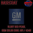 GM Glory Red Pearl | GPJ / 434B | 2017-2021 | OEM 2K Tri-Stage Basecoat