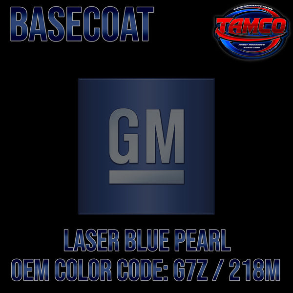 GM Laser Blue Pearl | G7Z / 218M | 2004-2021 | OEM Basecoat