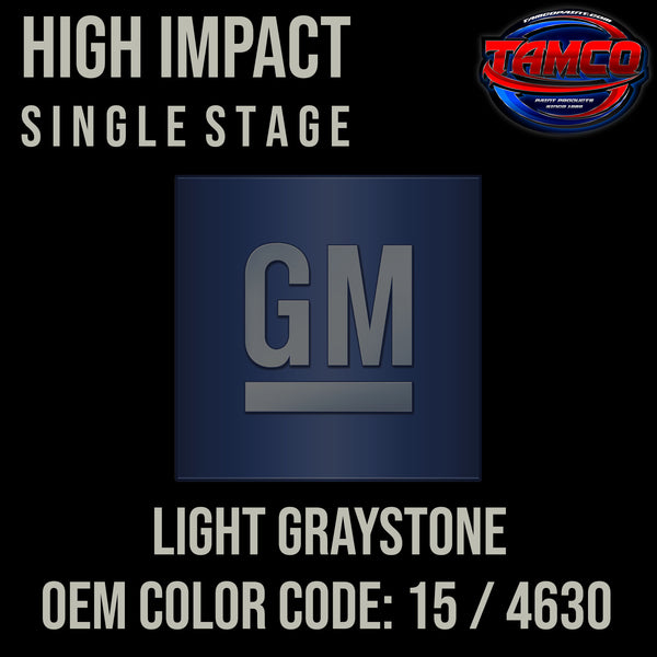 GM Light Graystone | 15 / 4630 | 1975 | OEM High Impact Single Stage