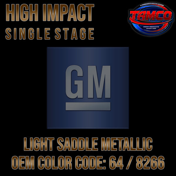 GM Light Saddle Metallic | 64 / 8266 | 1984-1985 | OEM High Impact Single Stage