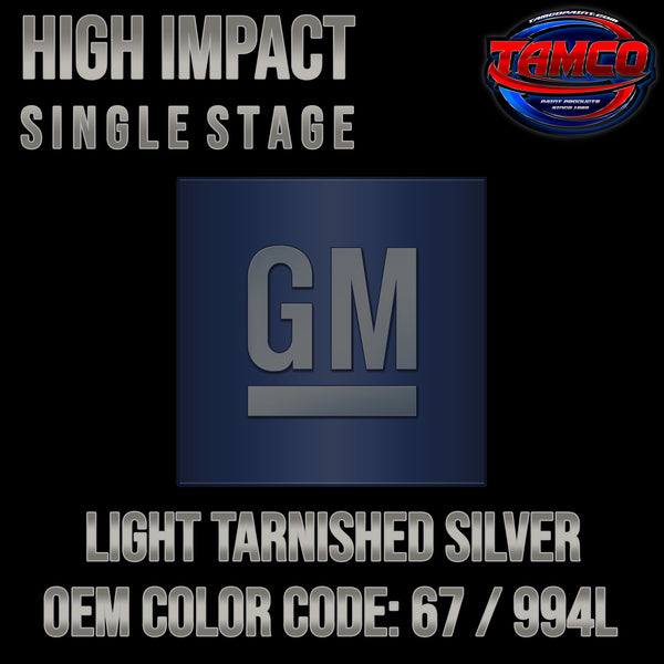 GM Light Tarnished Silver | 67 / 994L | 2004-2010 | OEM High Impact Single Stage