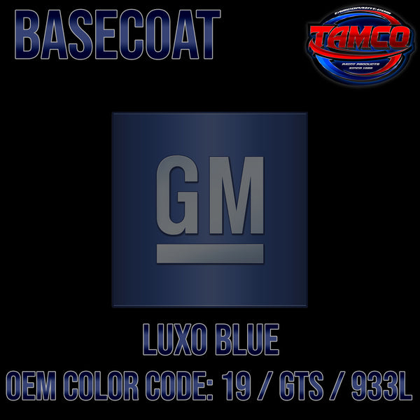 GM Luxo Blue | 19 / GTS / 933L | 2004-2017 | OEM Basecoat