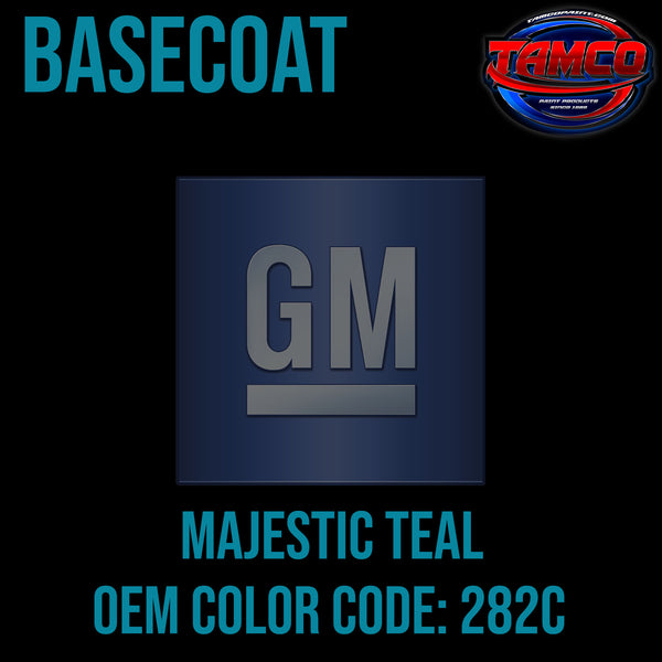 GM Majestic Teal | 282C | 1997-1998 | OEM Basecoat