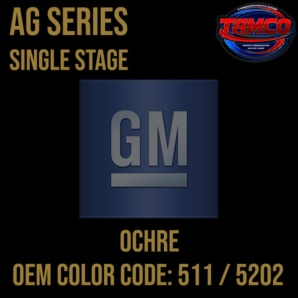 GM Ochre | 511 / 5202 | 1970-1974 | OEM AG Series Single Stage