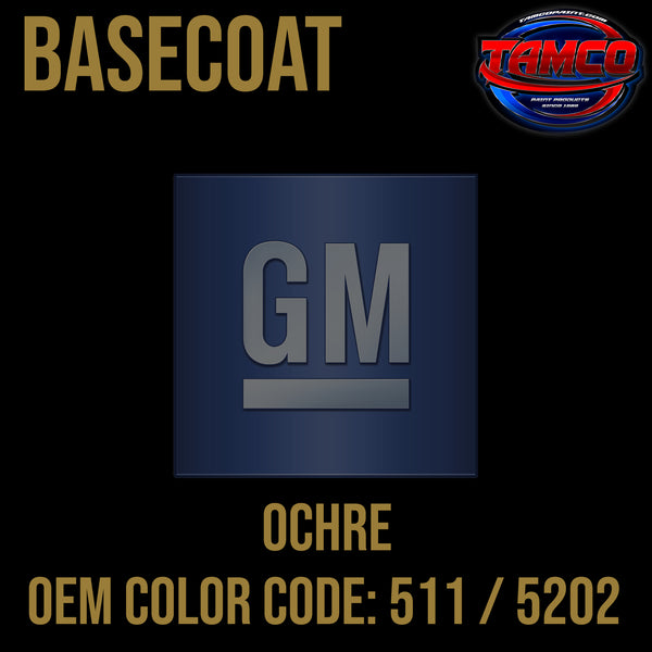 GM Ochre | 511 / 5202 | 1970-1974 | OEM Basecoat