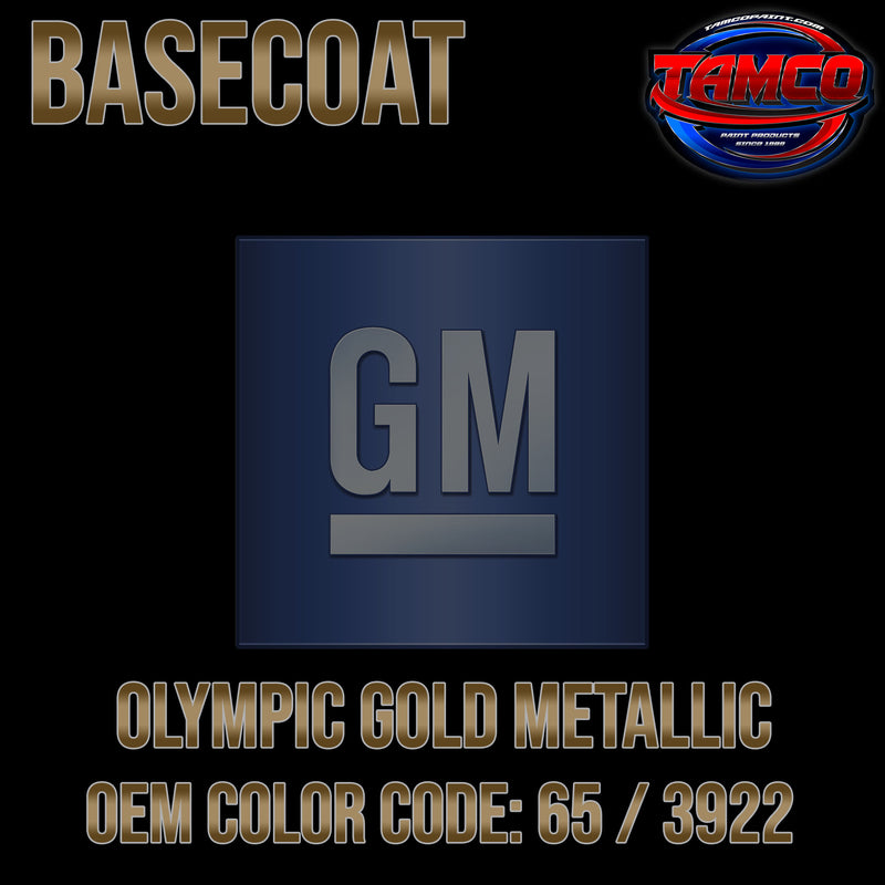 GM Olympic Gold Metallic | 65 / 3922 | 1969 | OEM Basecoat
